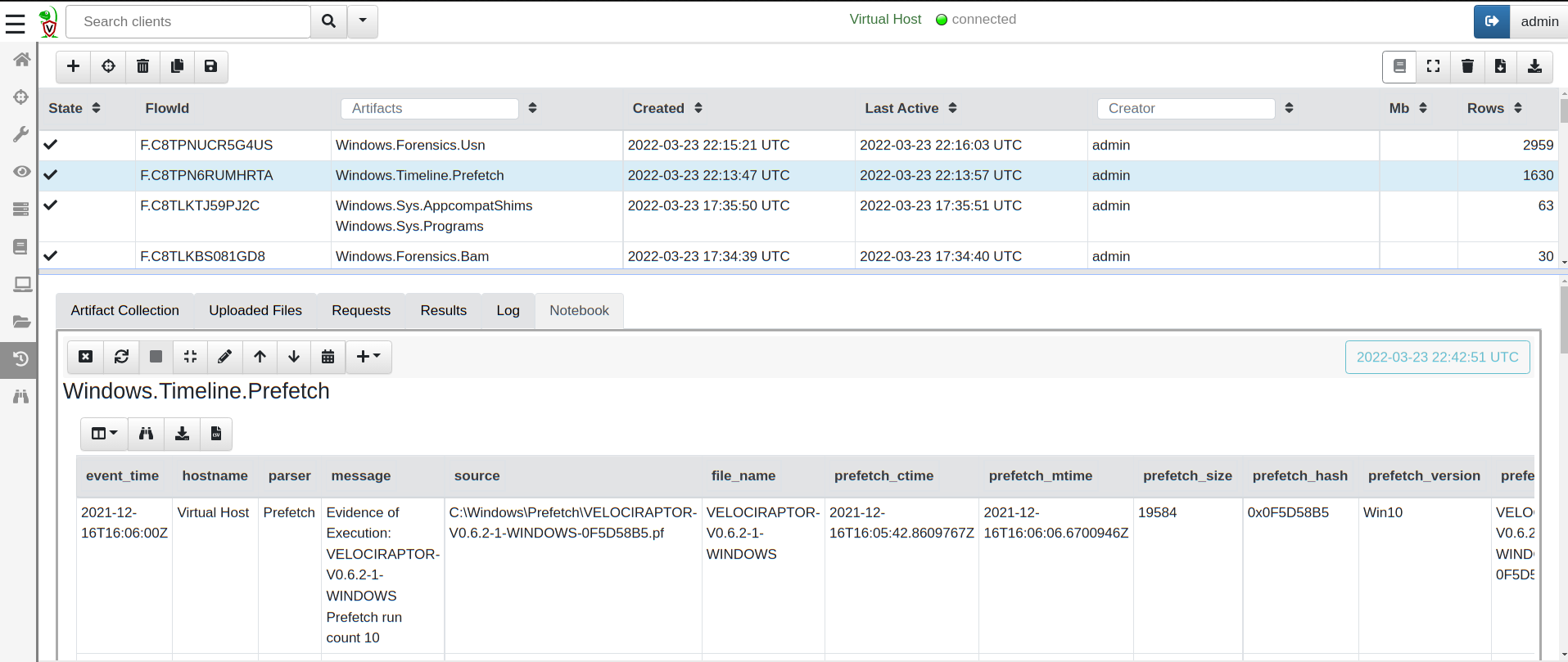 Collecting some common artifacts