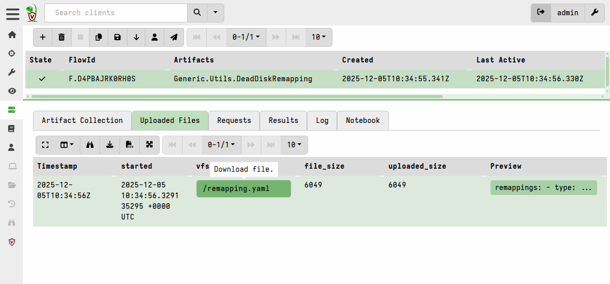 Download the remapping