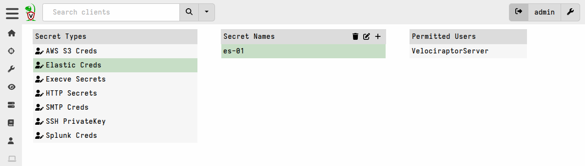 Manage Server Secrets